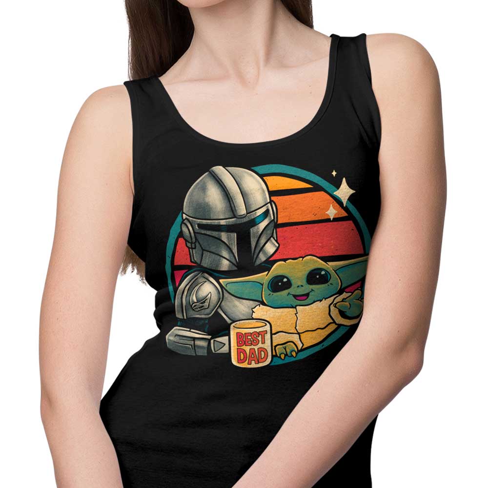 Soft and Comfortable Beskar Dad Unisex and Women's Tank Tops