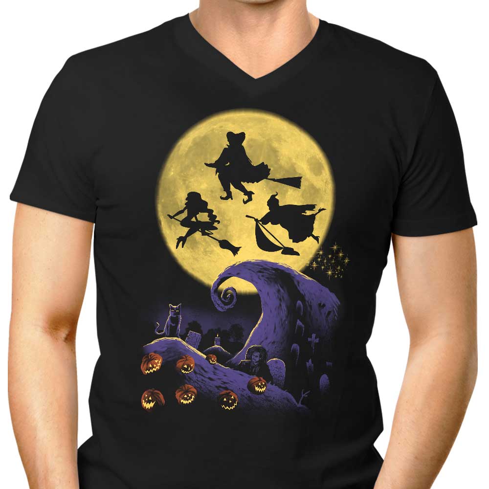 XENOS Men's V-Neck - The Nightmare Before Salem Style