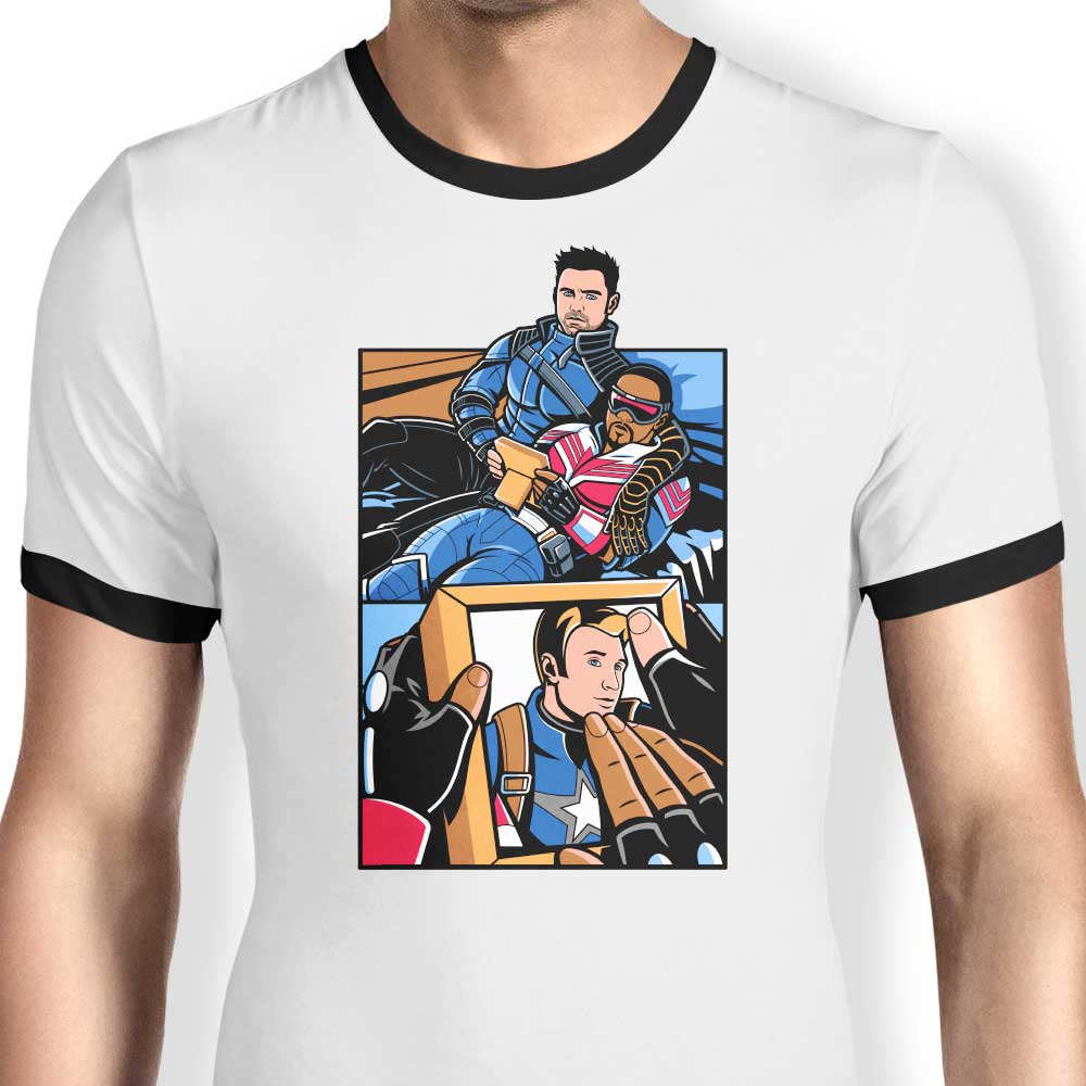 JayHai Men's Comfortable Memories Ringer T-Shirt S - 4XL