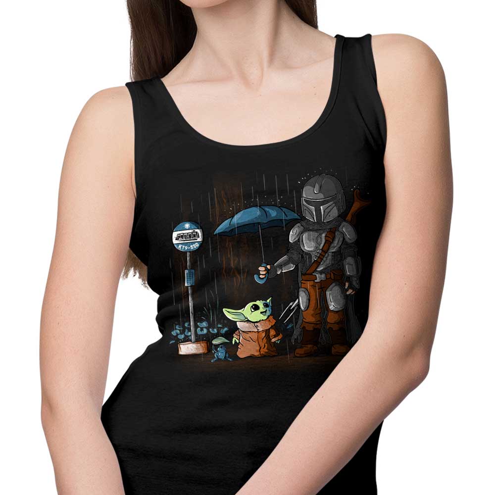 Comfortable My Neighbor Mando Unisex and Women's Tank Tops