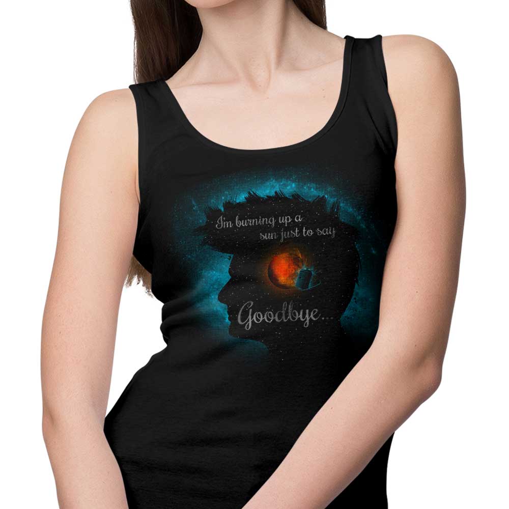 RebelArt's 'Just to Say Goodbye' Stylish Tank Top for Men and Women
