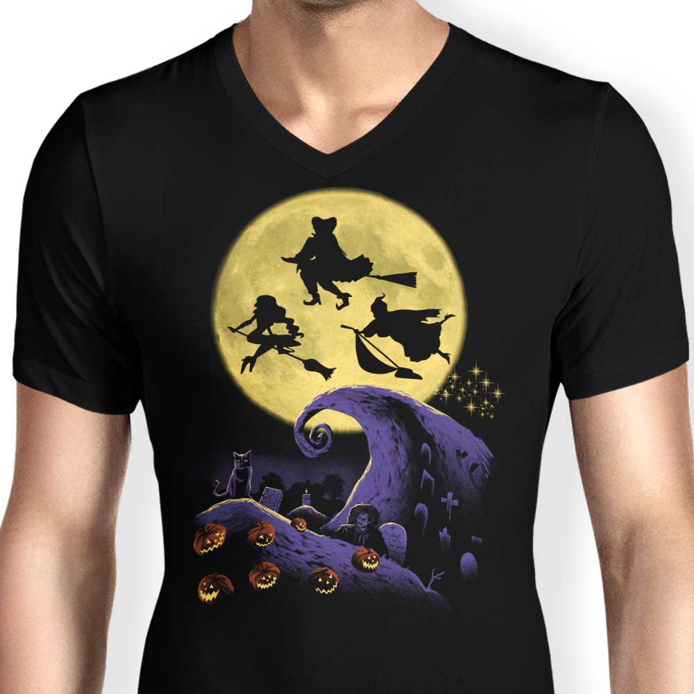 XENOS Men's V-Neck - The Nightmare Before Salem Style