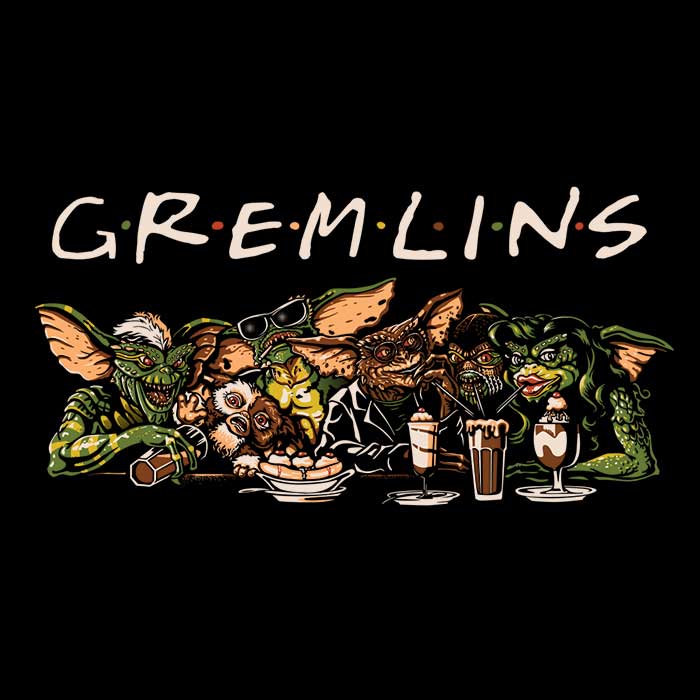 Gremlins Themed Men's Fashionable Apparel Collection