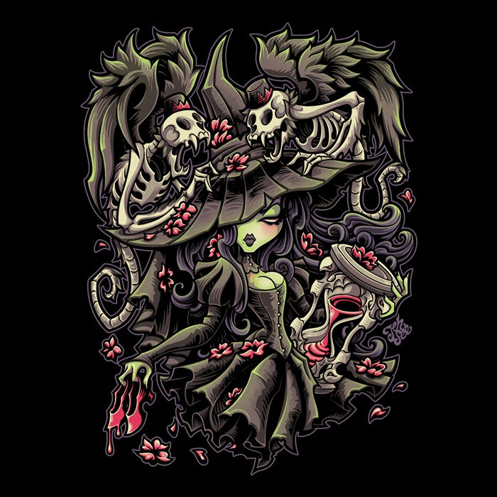 Enchanting Witching Hour Ringer T - Shirt by Jehsee