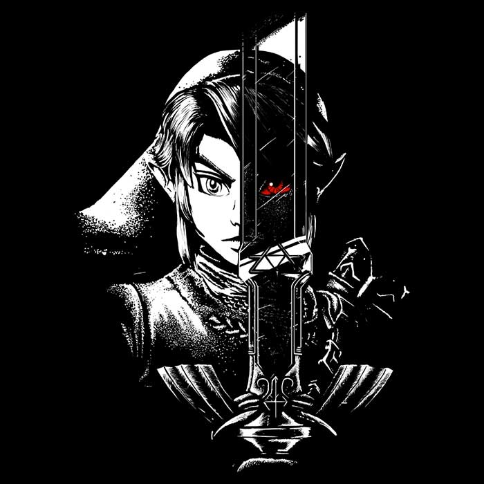 A Dark Reflection of a Hero - Men's Stylish V-Neck T-Shirt