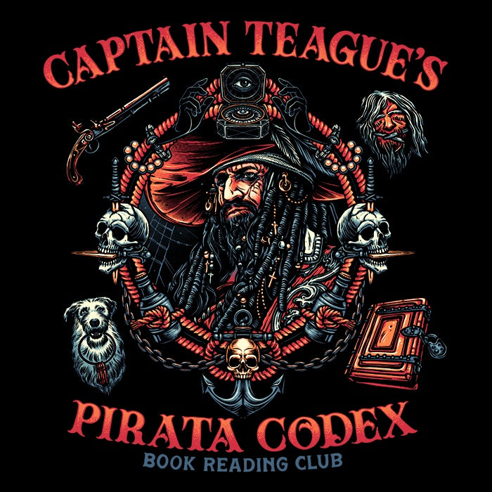 Pirate Code-themed Ringer Style T-Shirt by Glitchygorilla