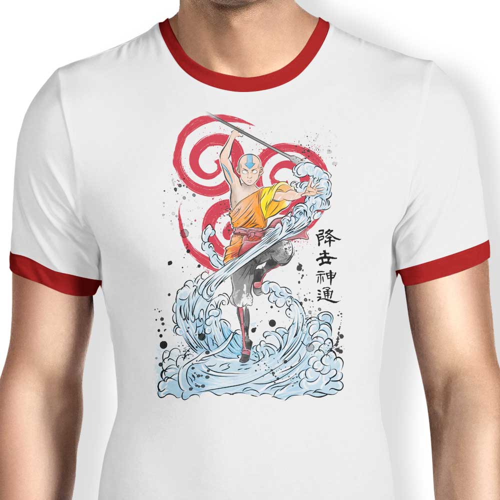 Dr. Monekers' Air Nomads Power - Men's Ringer T - Shirt, S - 4XL