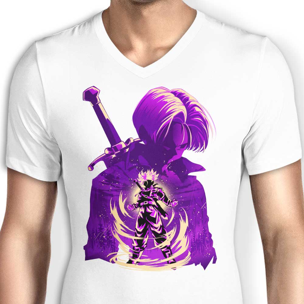 Hypertwenty Men's V-Neck - The Temporal Requiem Collection