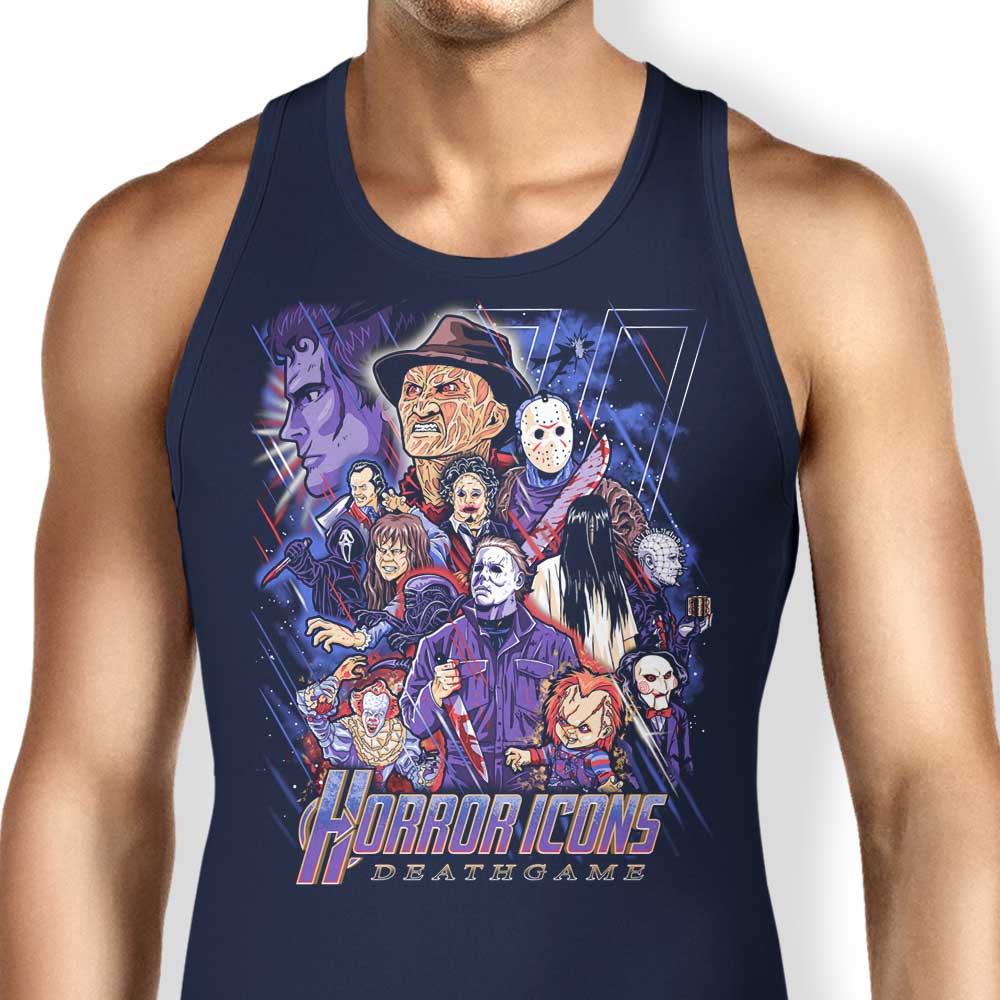 Death Game Themed Tank Top for Casual Wear