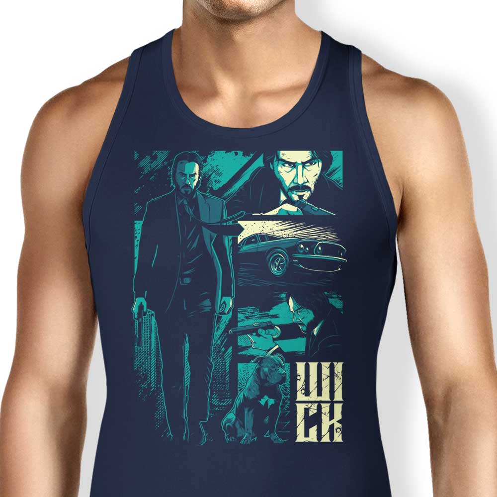 Comfortable W-I-C-K Men's and Women's Tank Tops
