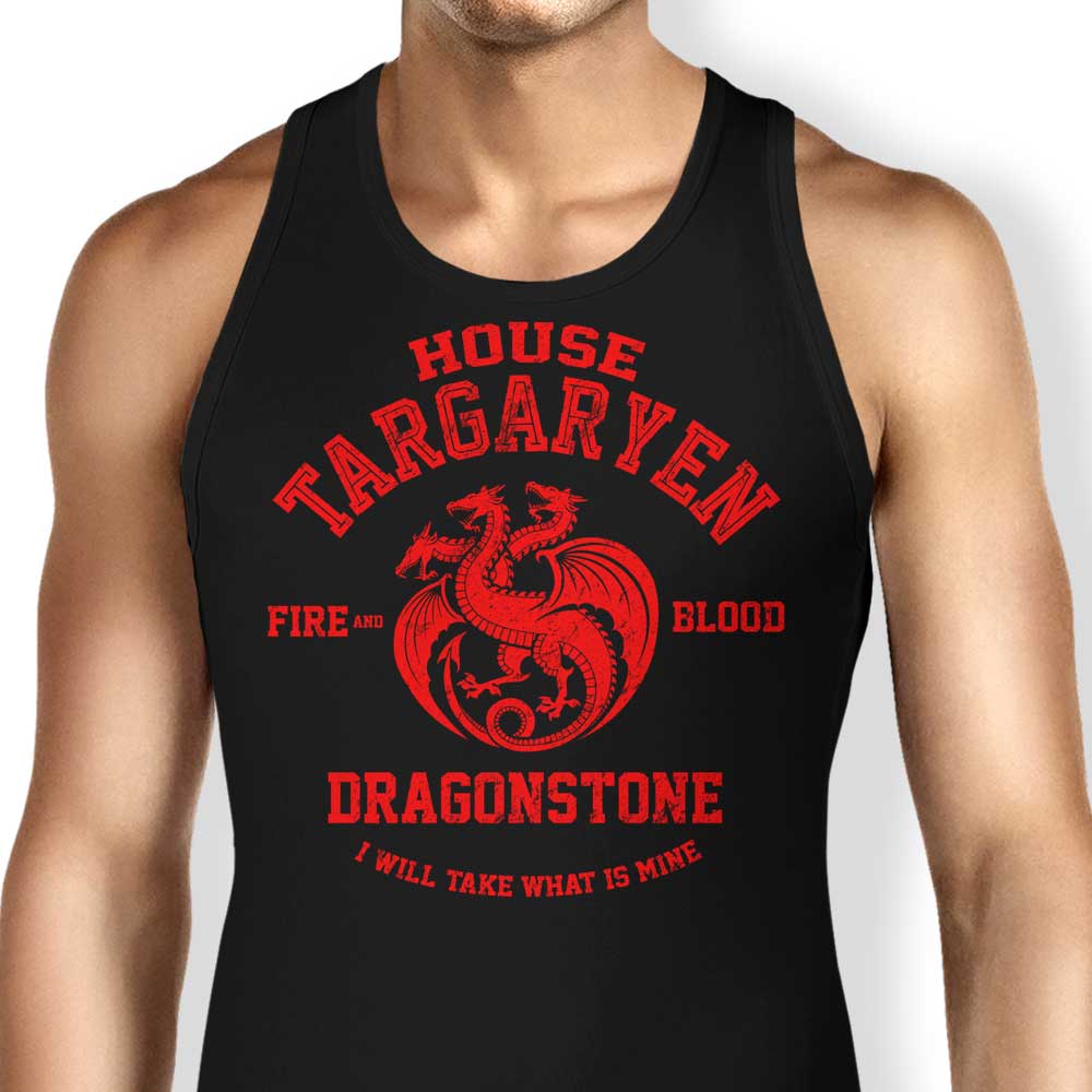 Digital Phoenix's 'Fire and Blood' Style Tank Top for Casual Wear