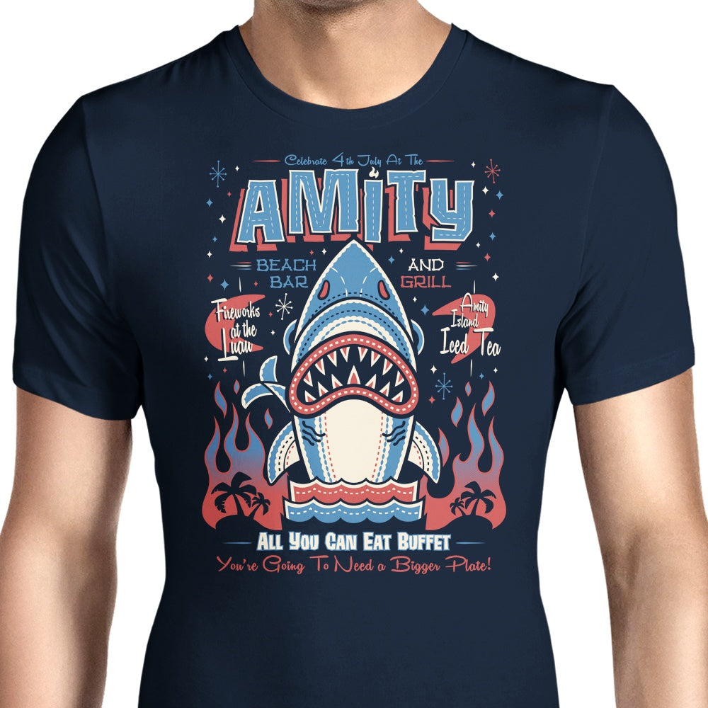 Men's Fashionable Shark Tiki Apparel