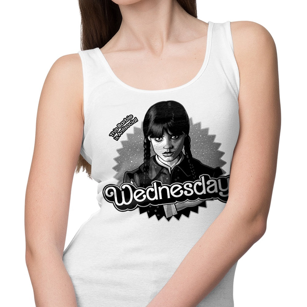 Antisocial Doll Men's and Women's Unisex Tank Top Clothing