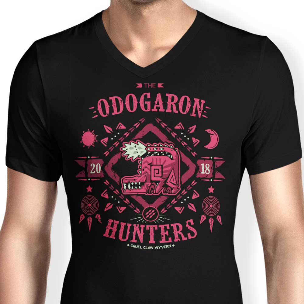 The Hunters of Odogaron - Men's V-Neck T-Shirt