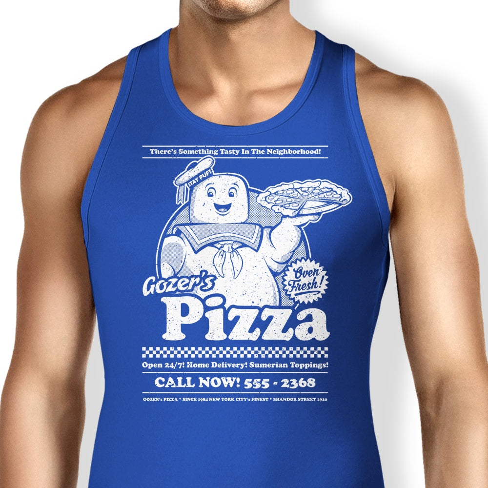 Gozer's Pizza Stylish Tank Top for Trendy Wear