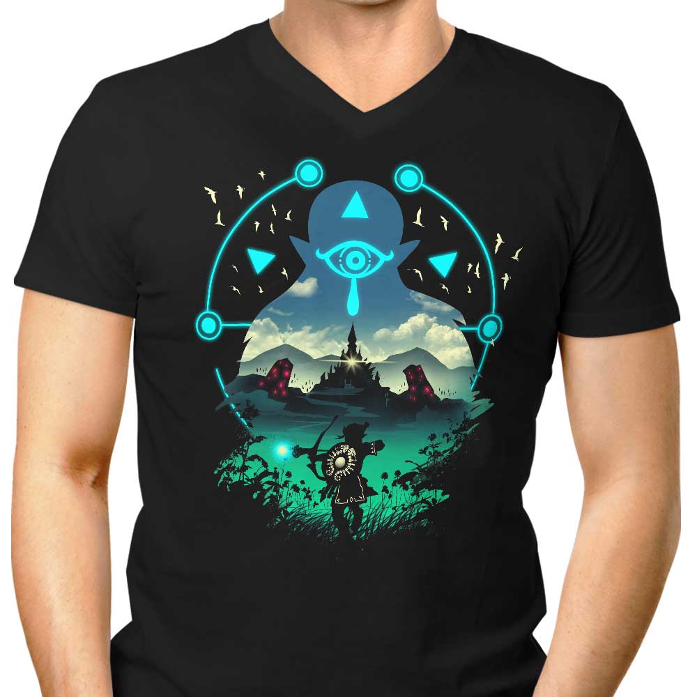 Men's V-Neck Wild Explorer T-Shirt