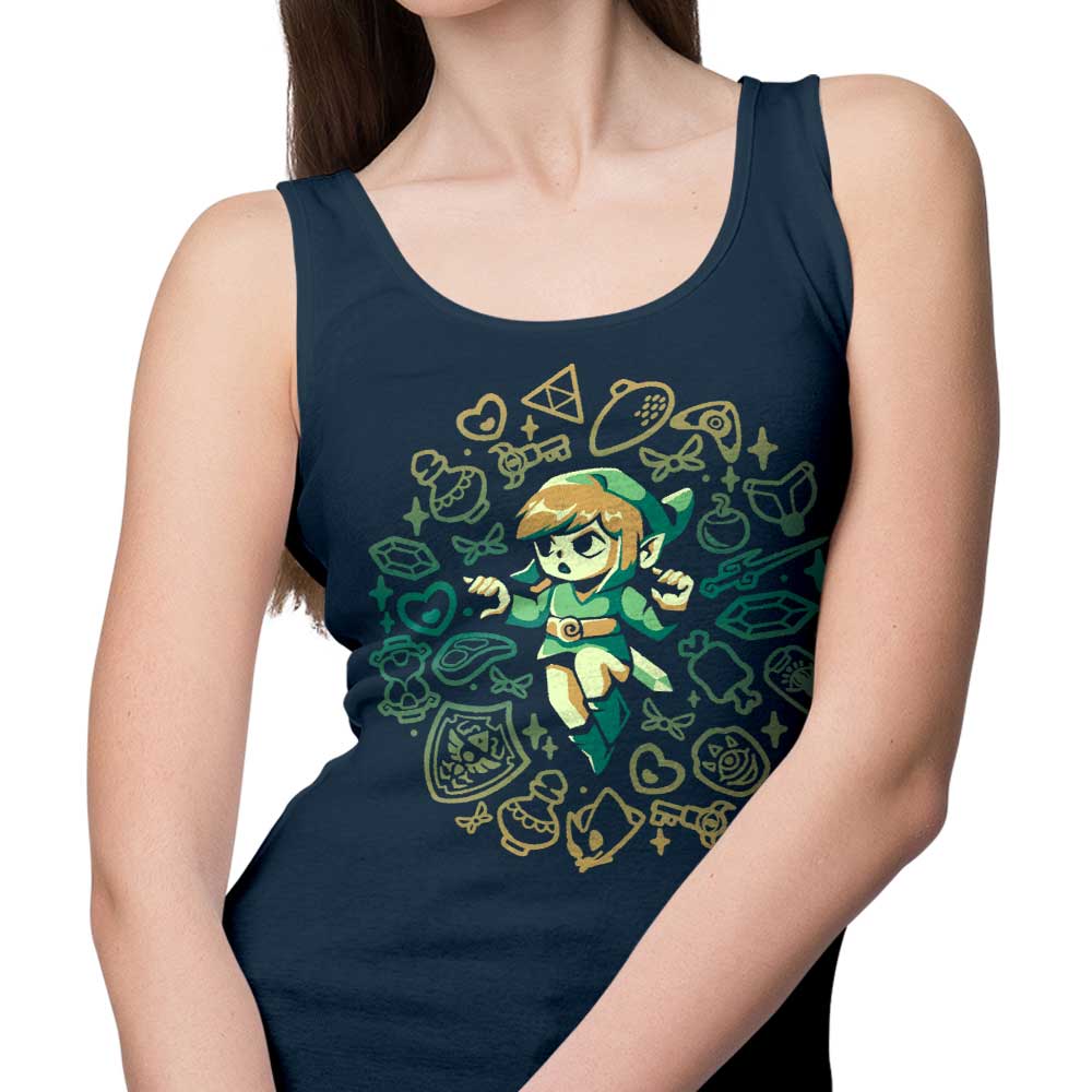 Edu.ely's Soft and Comfortable Unisex and Women's Brave Boy Tank Tops
