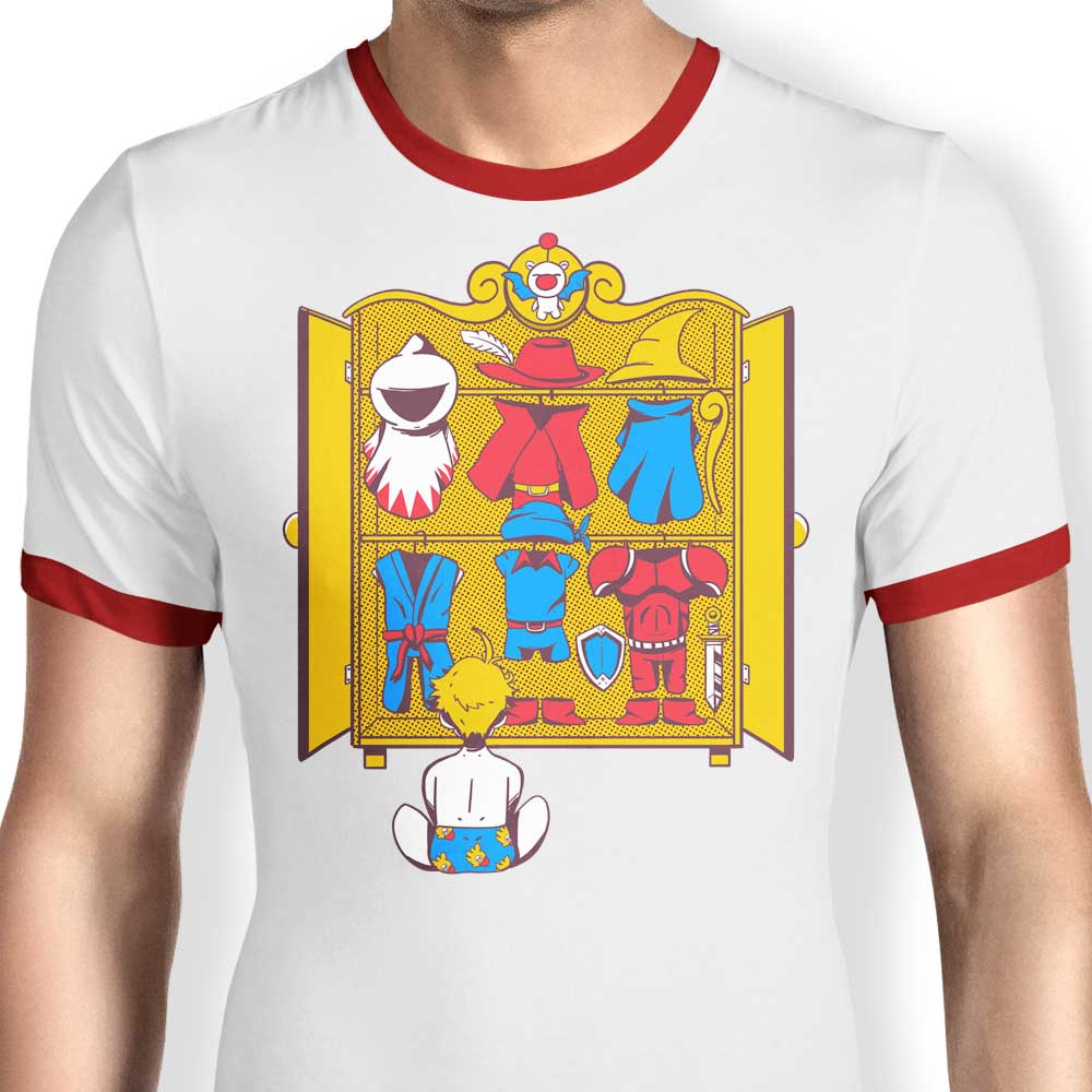 Sketchdemao's High - Quality Men's 100% Cotton Ringer T - Shirt