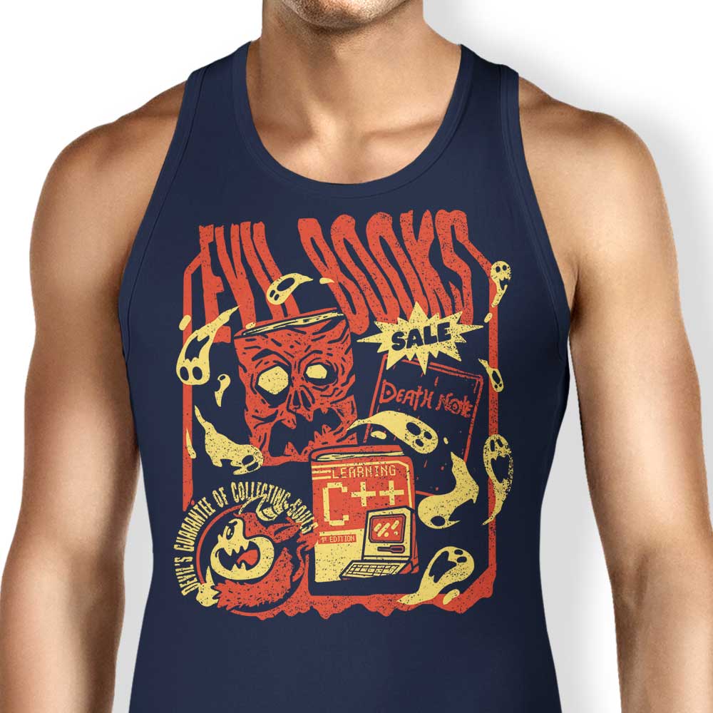 Sketchdemao Evil Book Sale Design Men's and Women's Comfortable Tank Top Collection
