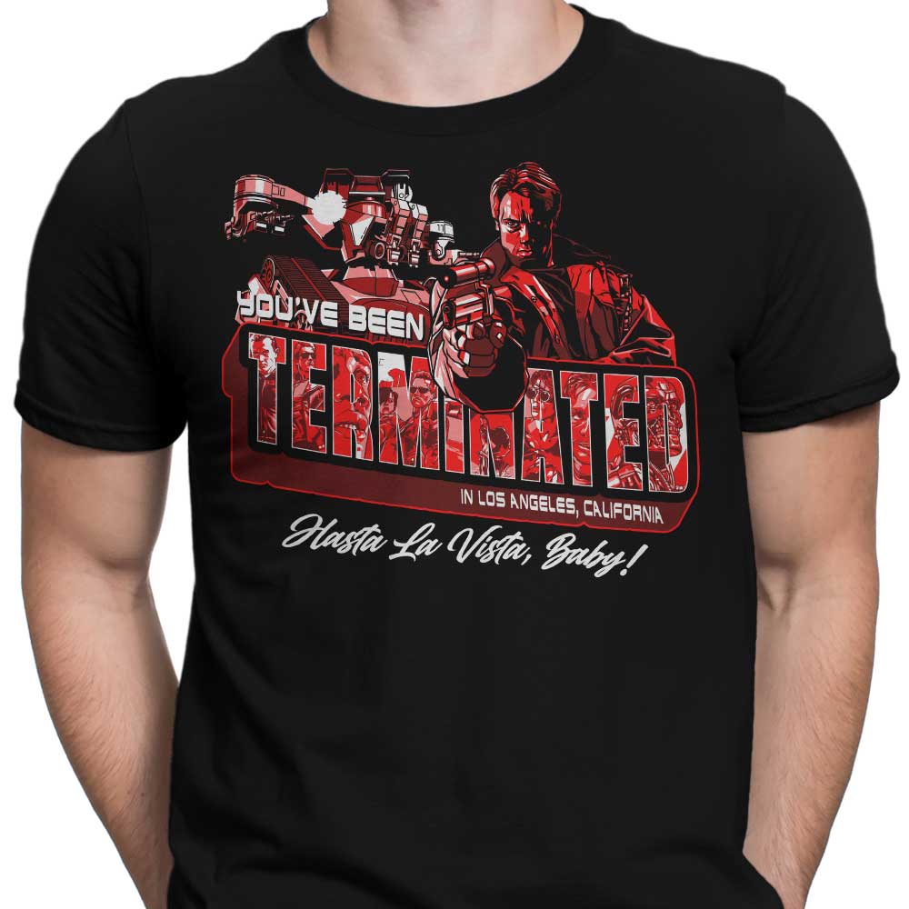 Men's 'You've Been Terminated' Apparel Collection - T-Shirts and Premium T-Shirts