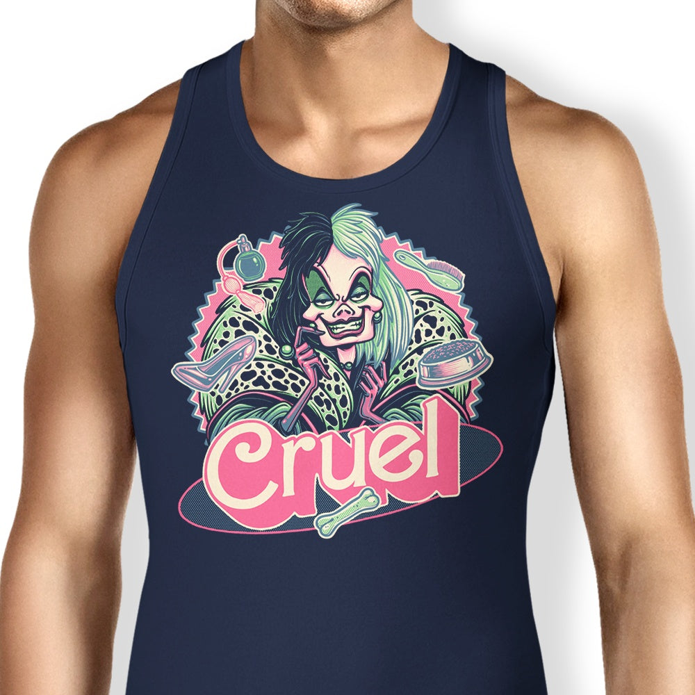 Glitchygorilla's Edgy Cruel Lady Tank Top for Fashion Enthusiasts