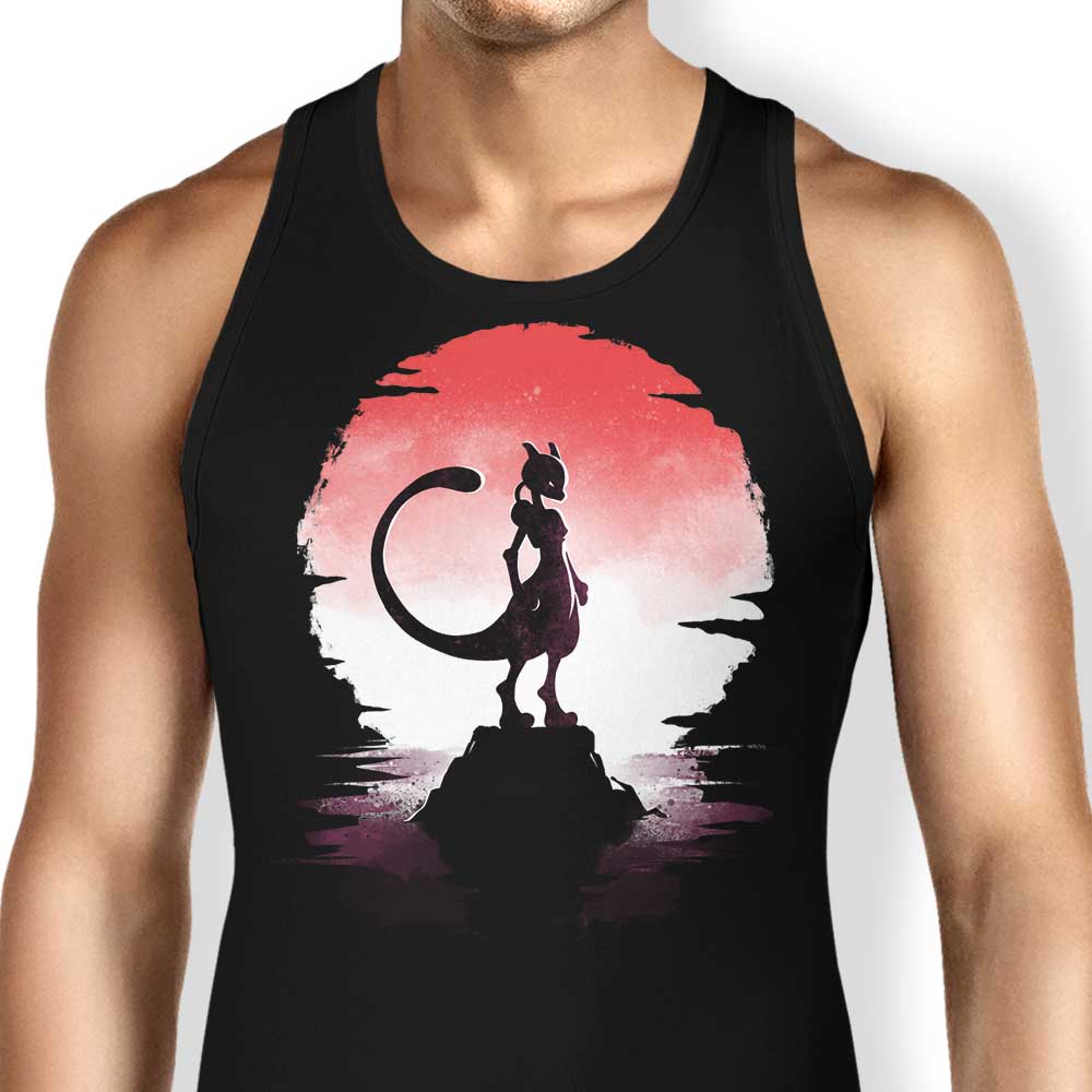 Mysterious Psychic-themed Tank Top Under the Moonlight