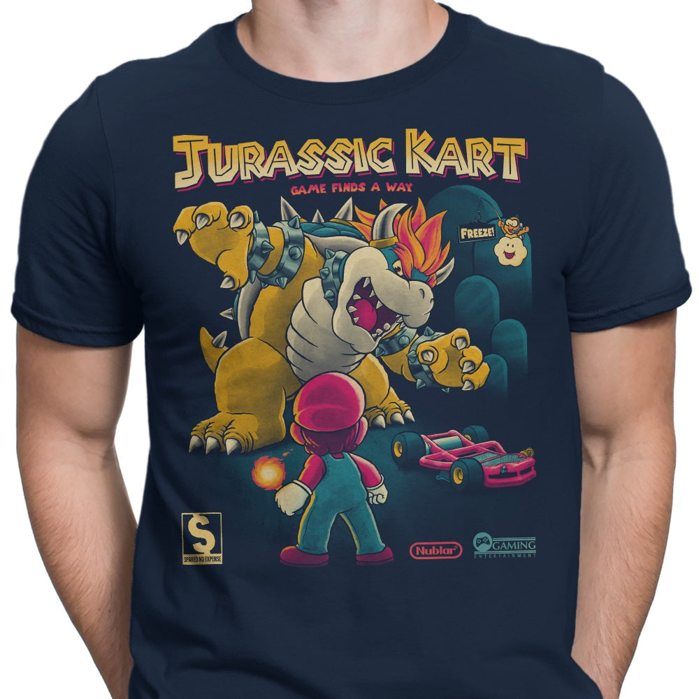 Teesgeex's Jurassic Kart Stylish Men's Apparel