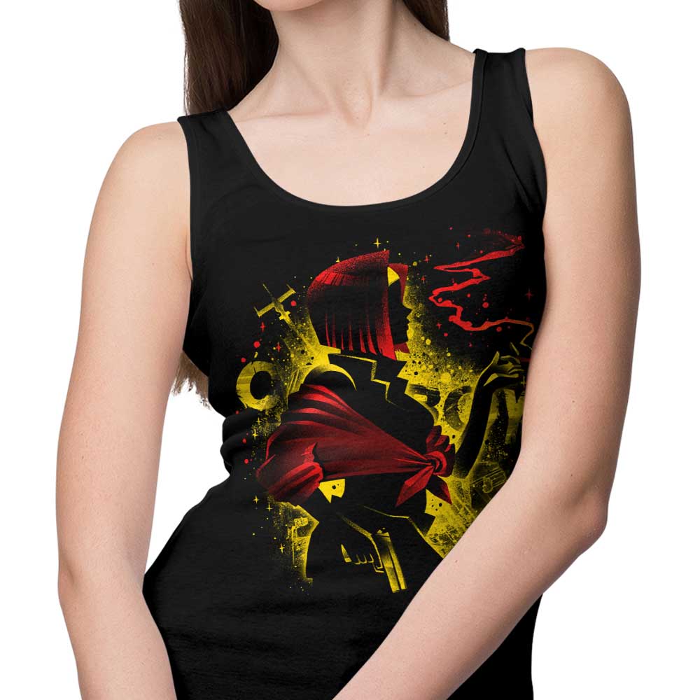 Alemaglia's Queen of Hearts Stylish Men's and Women's Tank Tops