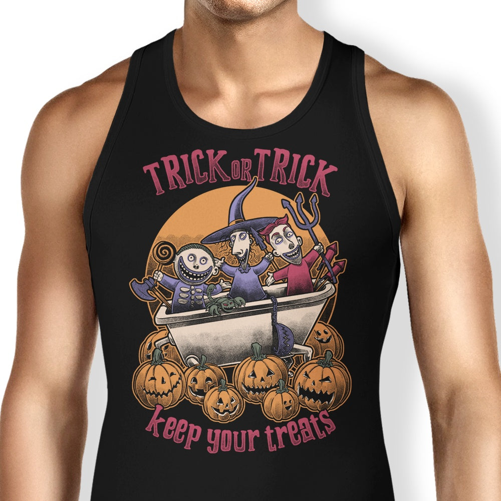 Studio Mootant's 'Keep Your Treats' Comfortable Men's and Women's Tank Tops