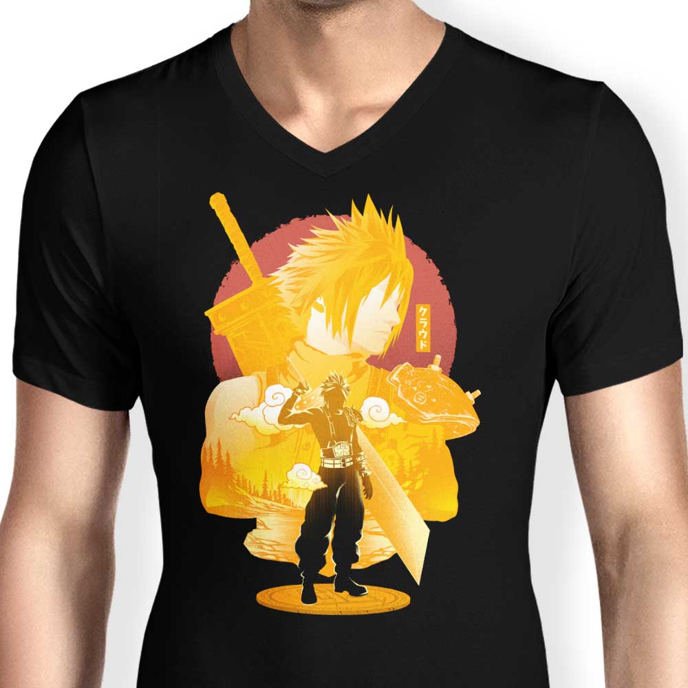 Men's V-Neck Omnislash Soldier T-Shirt