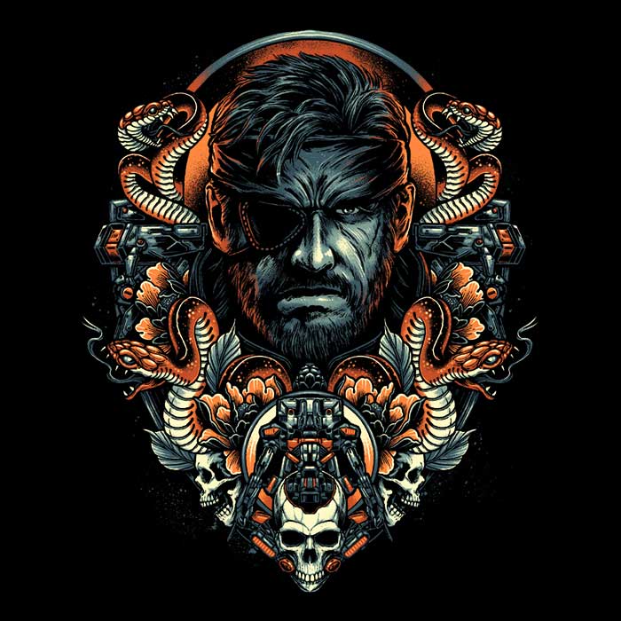 Snake Emblem Stylish Tank Top by Glitchygorilla