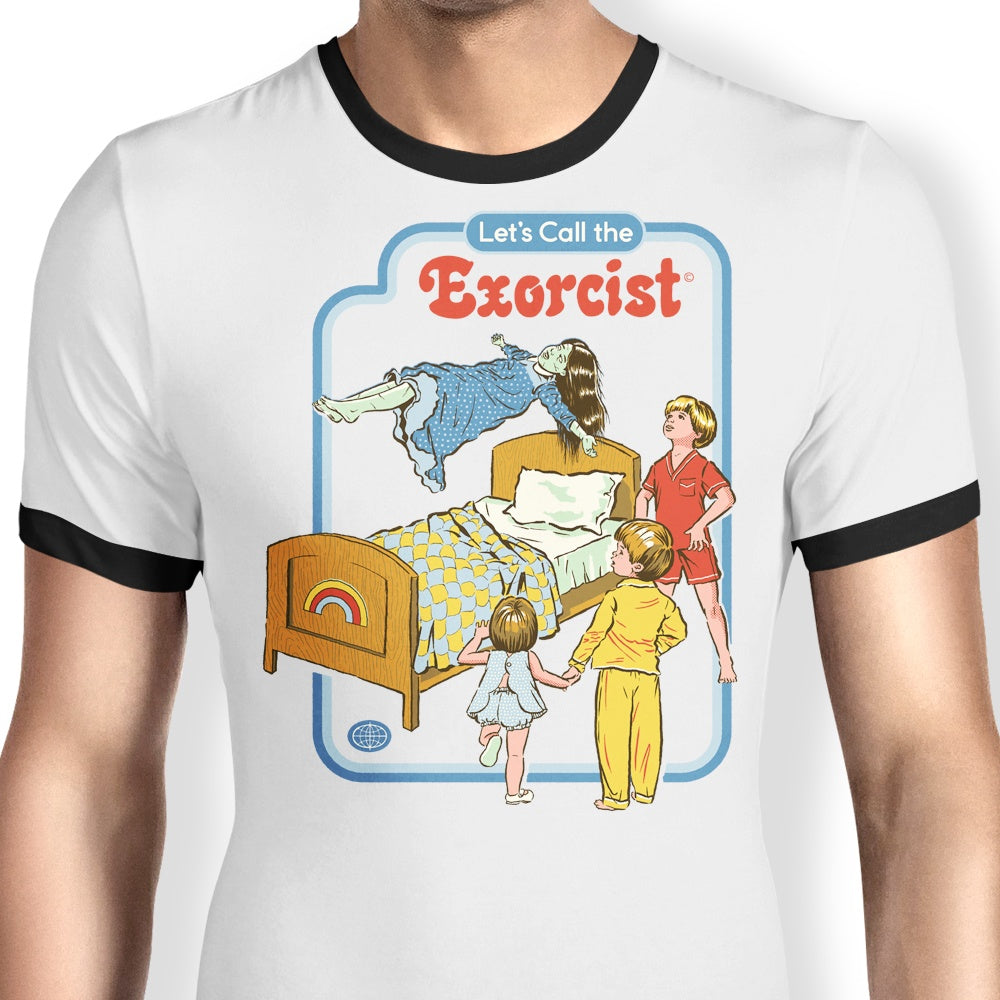 Let's Summon the Exorcist - Stylish Ringer T-Shirt for Fashion Lovers