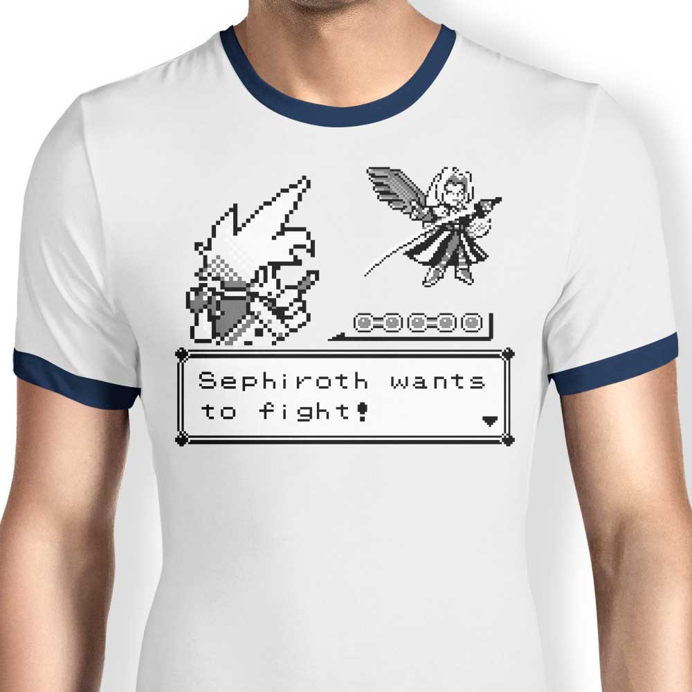 Pocket Fantasy VII Stylish Ringer Graphic T-Shirt for Fans