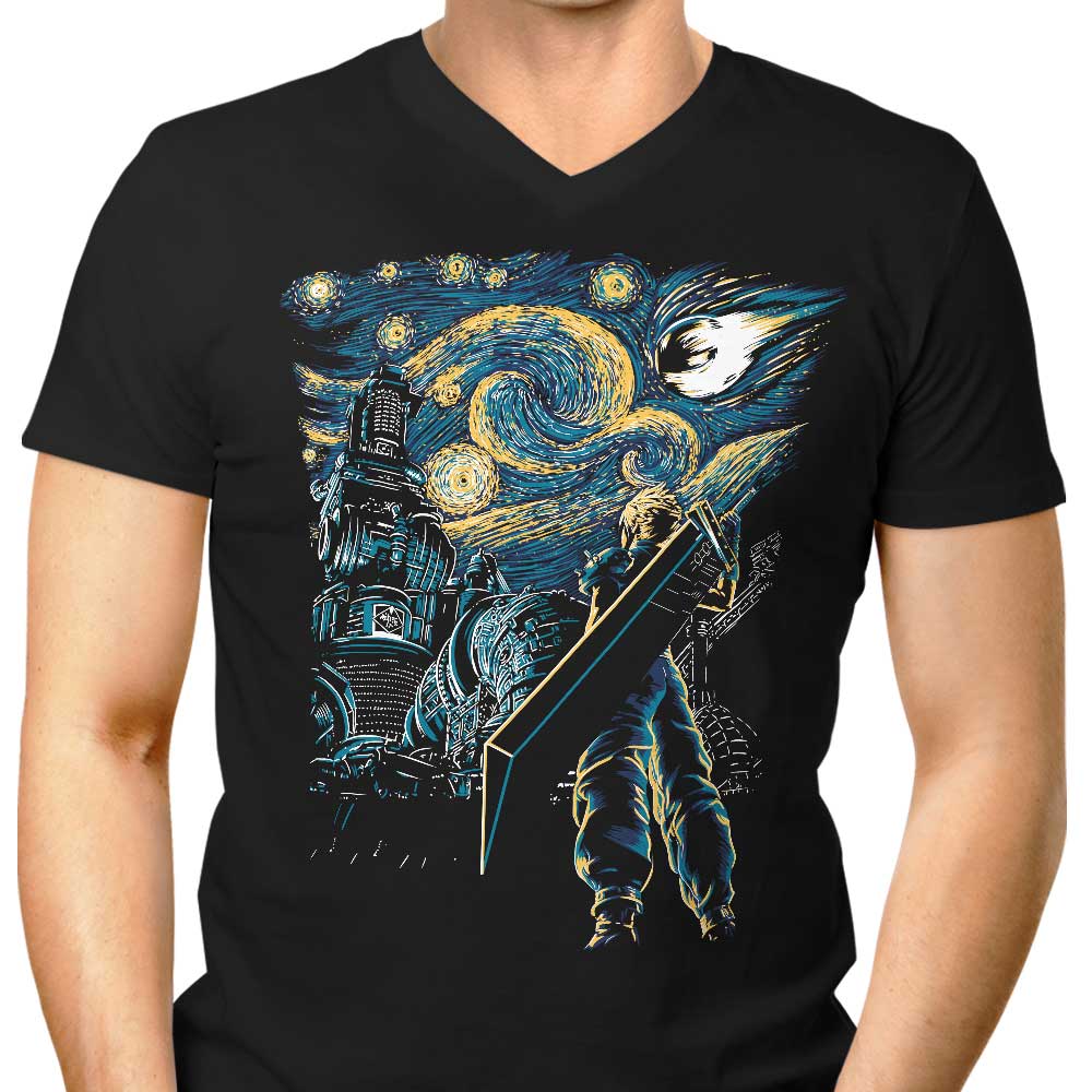 Men's Remastered Starry V-Neck T-Shirt