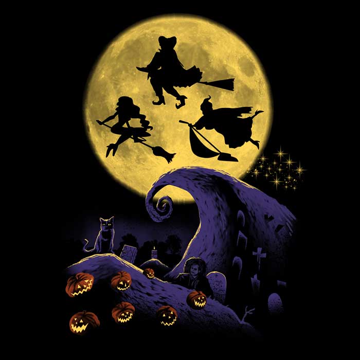 XENOS Men's V-Neck - The Nightmare Before Salem Style