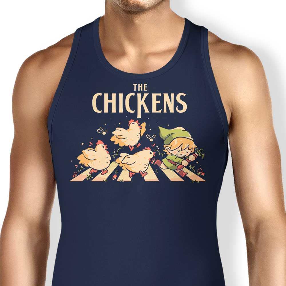 Edu.ely's Stylish Chicken-themed Tank Top