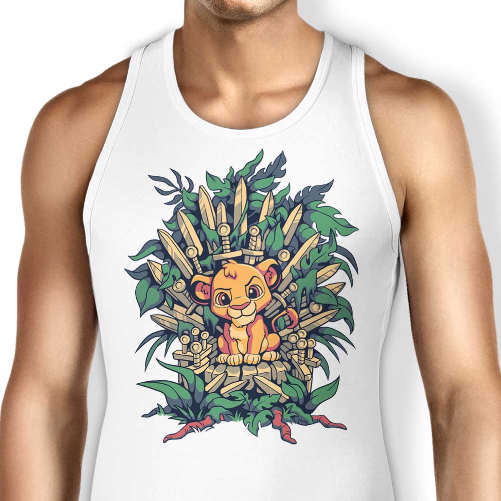 Geekydog True King Comfortable Cotton Tank Tops for Men and Women