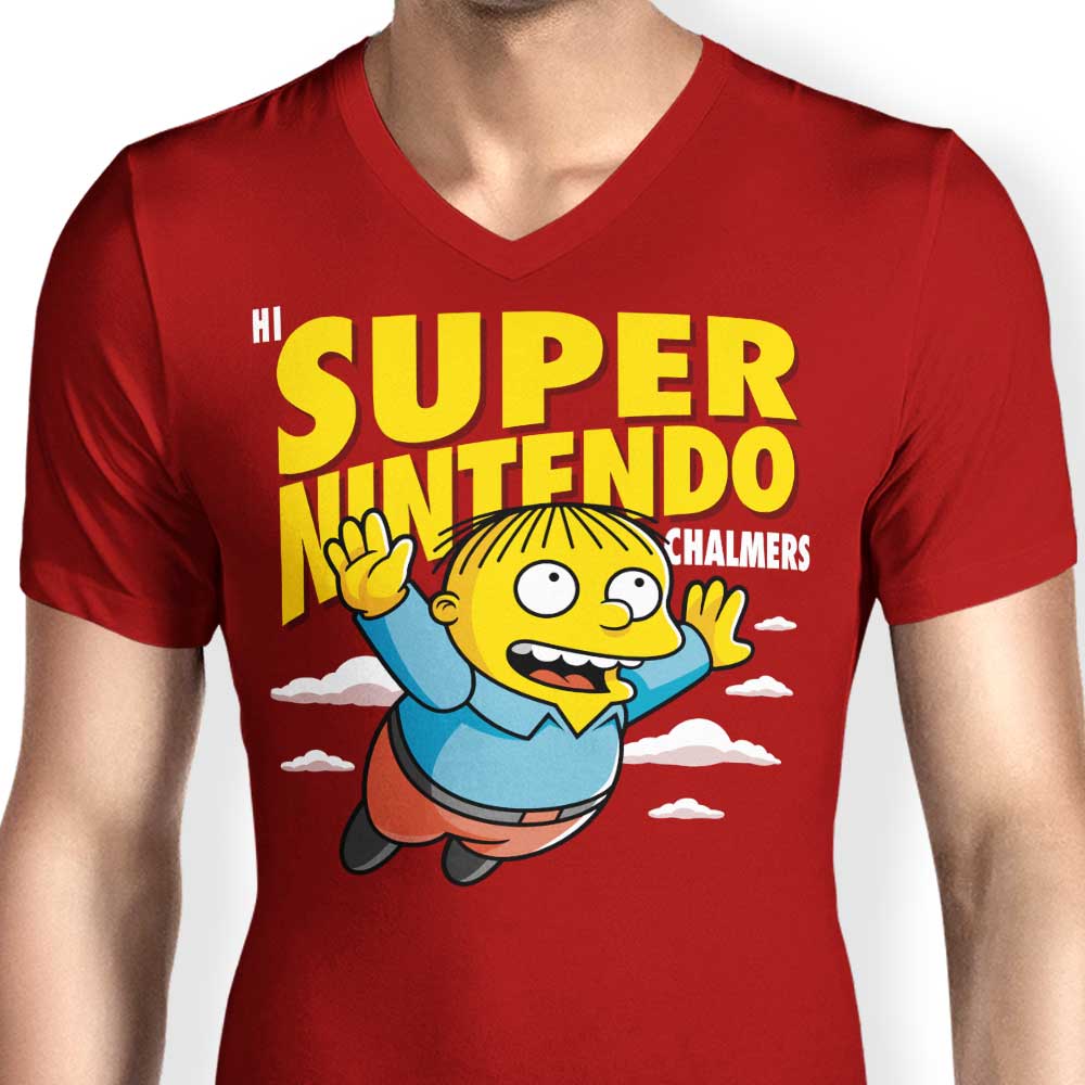 Adho1982 Men's Stylish V-Neck for Learning