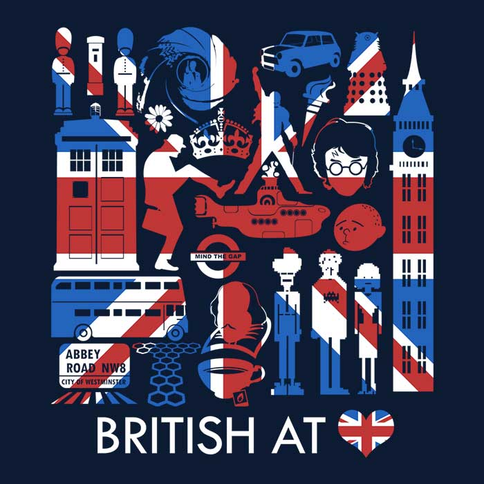 British Inspired Men's Clothing - 'British at Heart' Collection