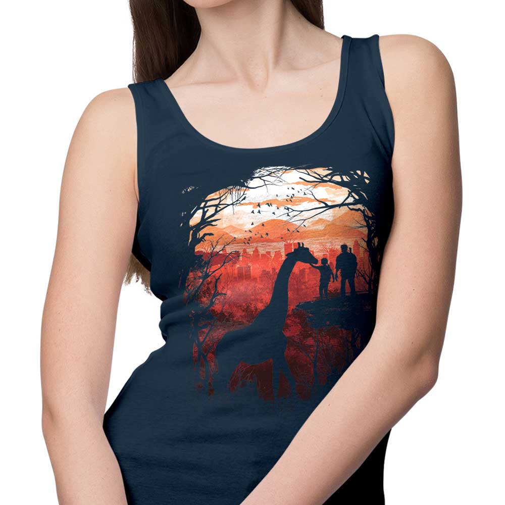 The Last Sunset Men's and Women's Unisex Stylish Tank Top