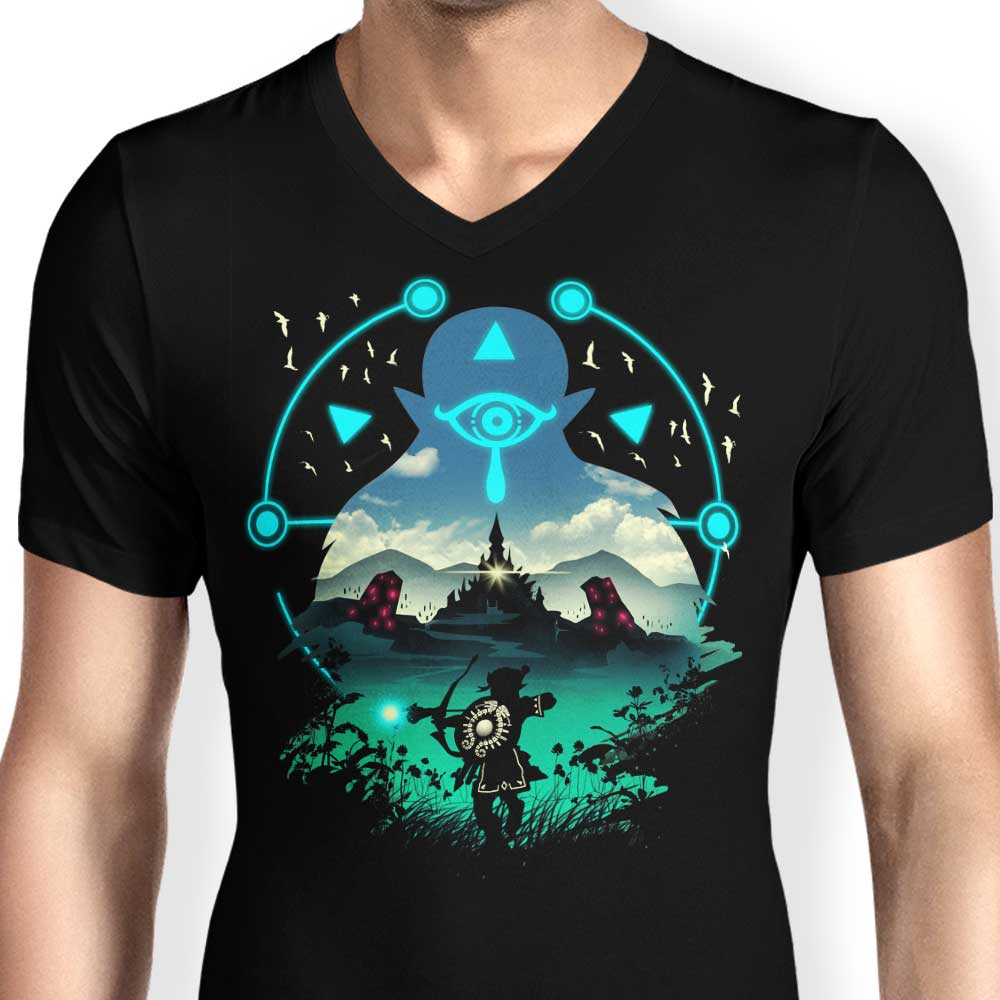 Men's V-Neck Wild Explorer T-Shirt