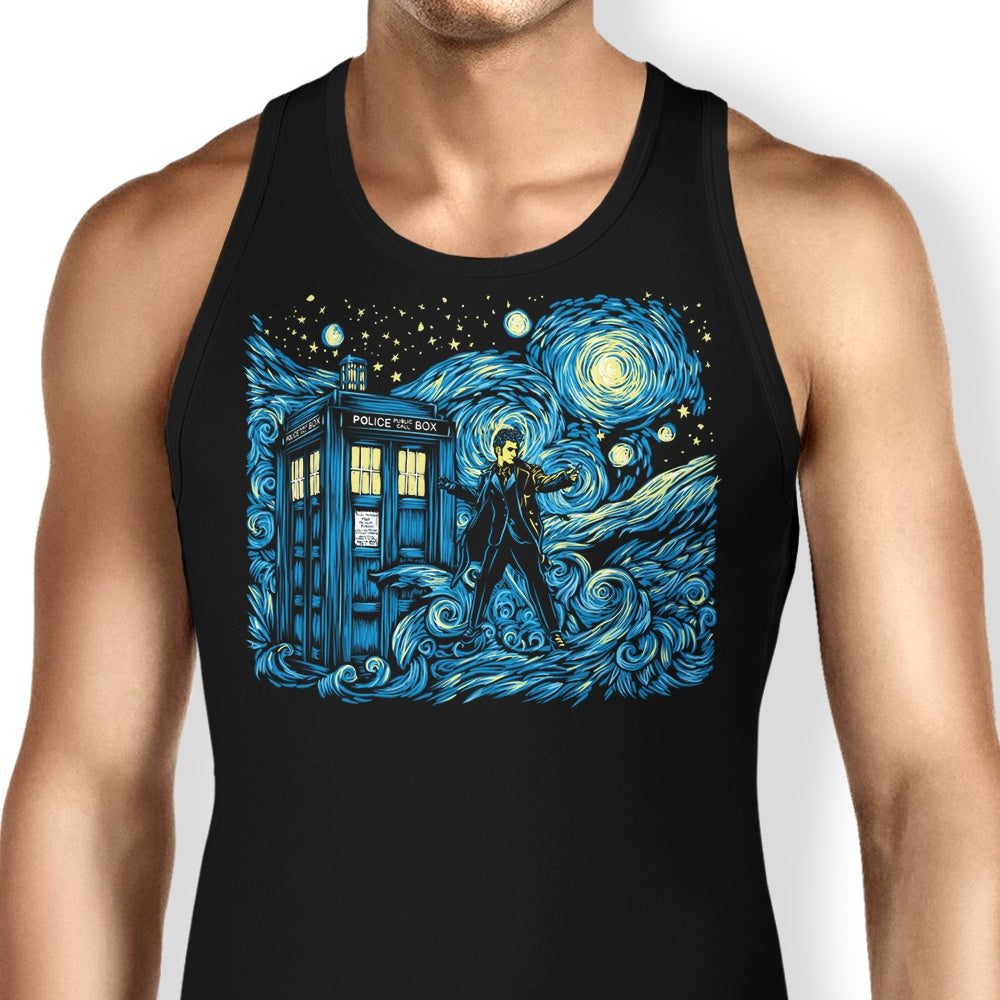 Time and Space Dreams-themed Tank Top for Fashion Enthusiasts