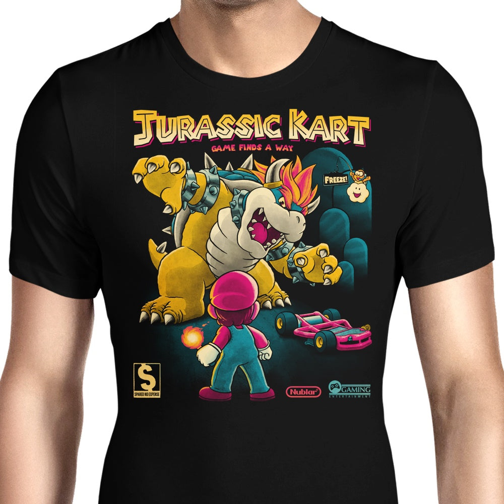 Teesgeex's Jurassic Kart Stylish Men's Apparel