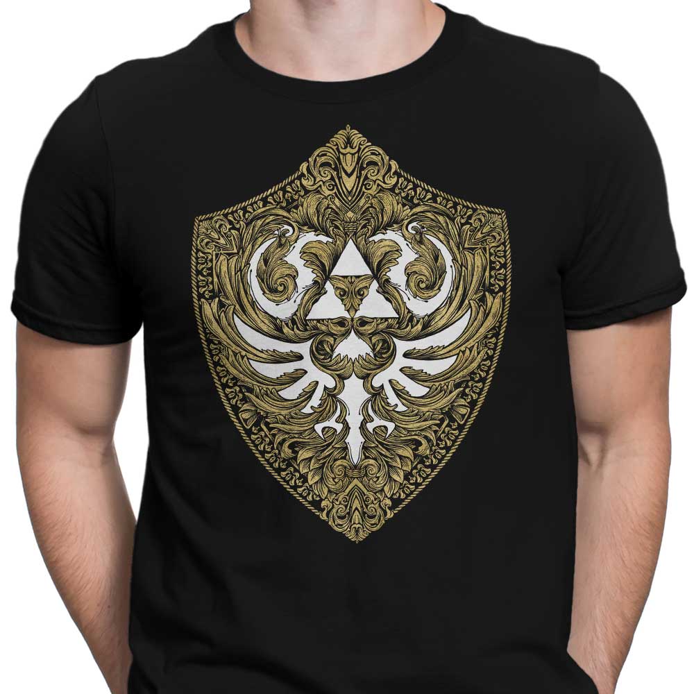 Gold Hylian Victoriana Men's Fashion Apparel - T-Shirts and Premium T-Shirts