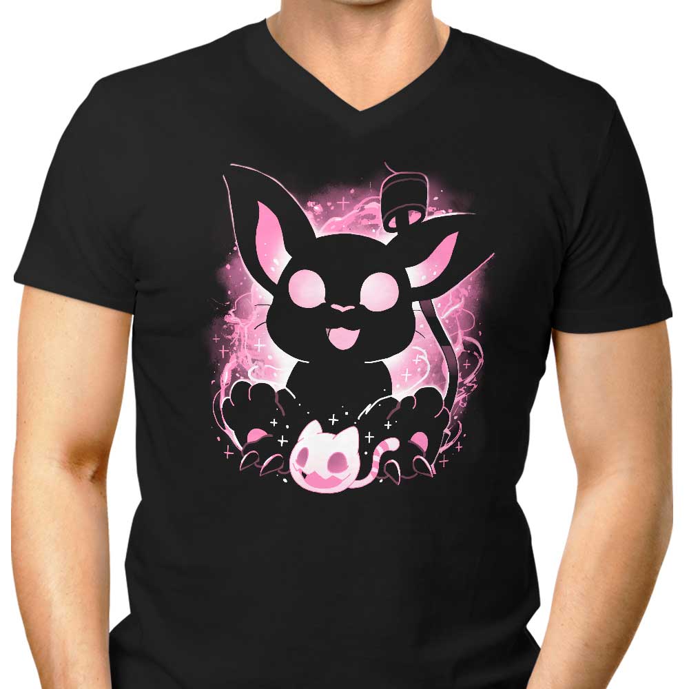 Digital Lighting Men's V-Neck T-Shirt