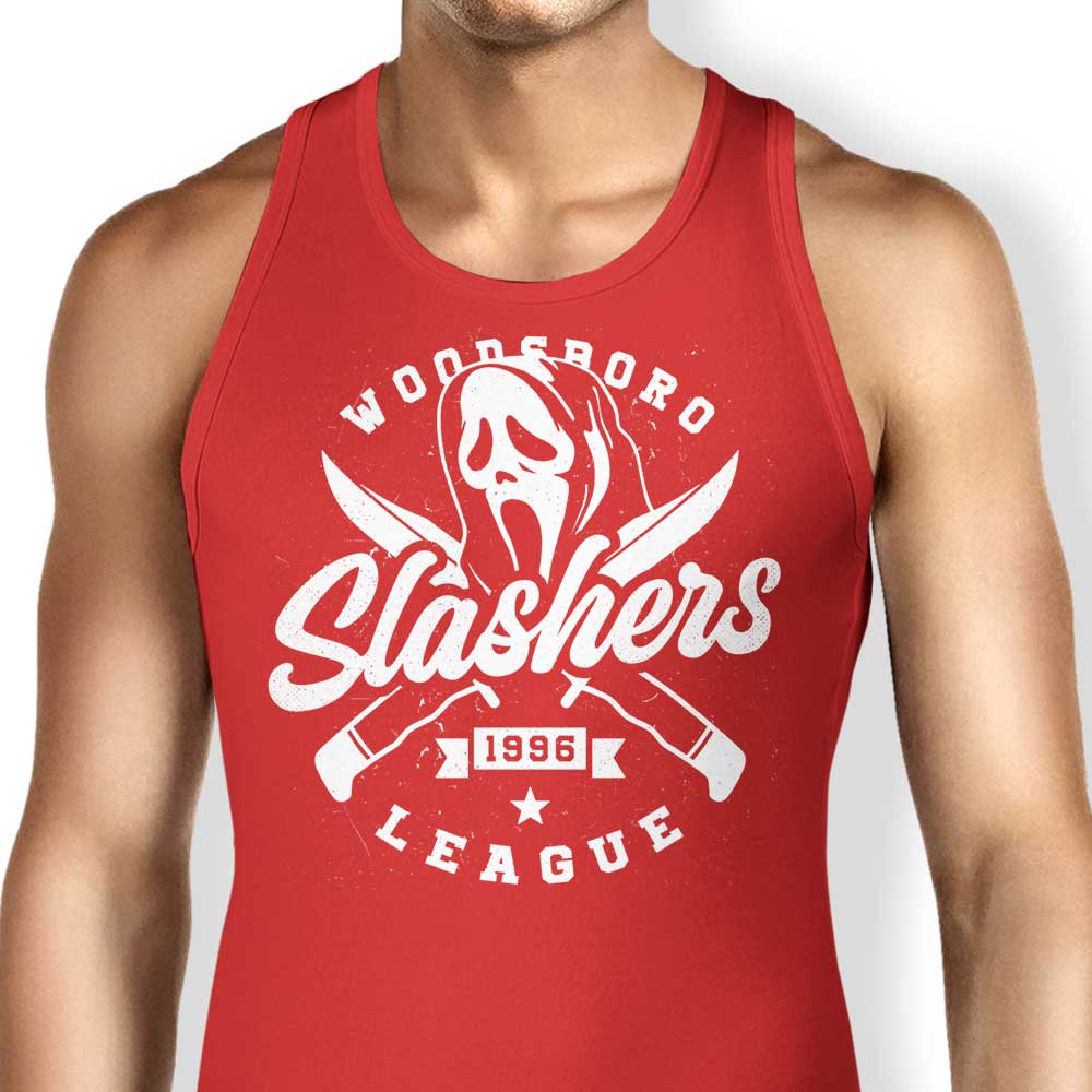 Woodsboro Slashers Stylish Tank Top for Fashion Enthusiasts