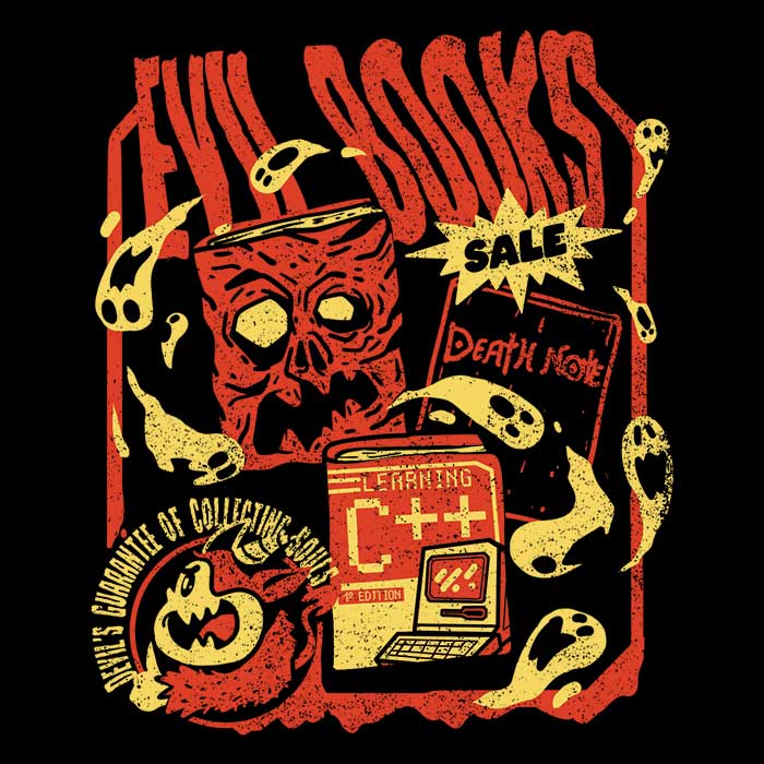 Sketchdemao Evil Book Sale Design Men's and Women's Comfortable Tank Top Collection