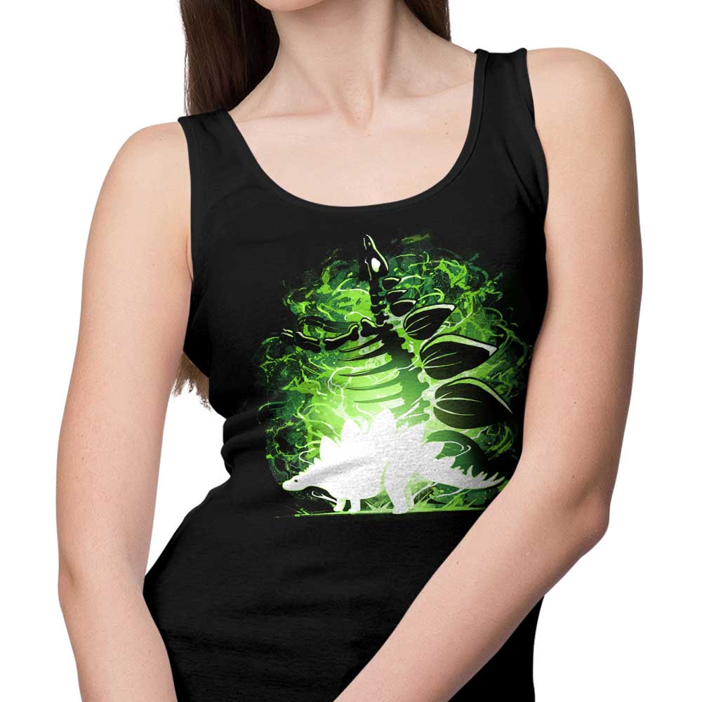 Stylish Stegosaurus Silhouette Tank Top for Trendy Wear