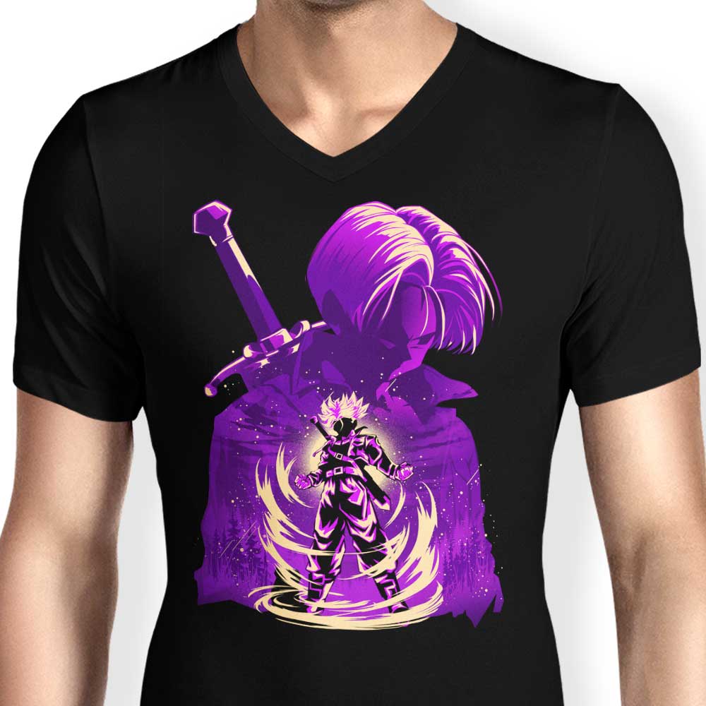 Hypertwenty Men's V-Neck - The Temporal Requiem Collection
