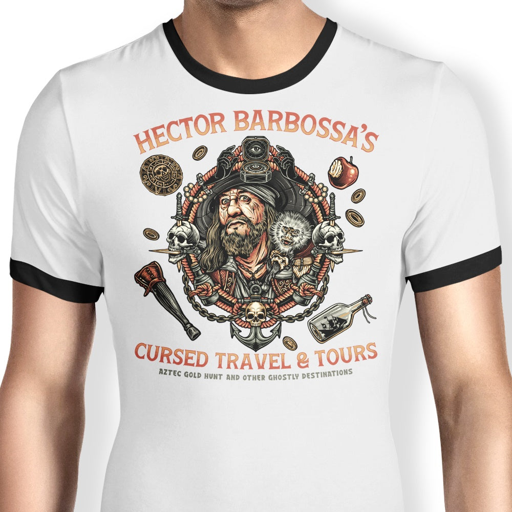 Glitchygorilla's Enigmatic Cursed Travel and Tours Ringer T-Shirt